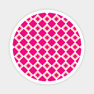 Square and Circle Seamless Pattern 003#002 Magnet